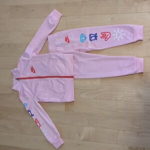 NWOT Nike Pink Track Set Toddler 4T